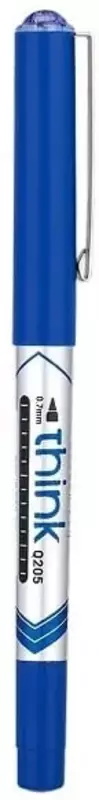 Ручка-роллер "Deli THINK" синяя 0.7 мм (Арт.- 20530-EQ)