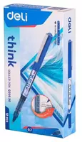 3 900 сум Ручка-роллер "Deli THINK" синяя 0.7 мм (Арт.- 20530-EQ)