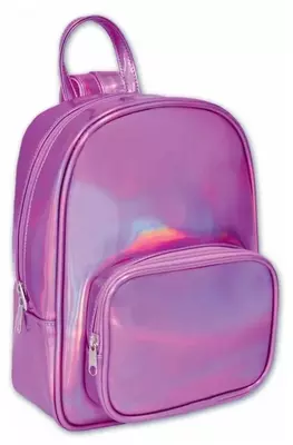 Qizlar uchun ryukzak Feniks+ "Raspberry metallic" 29 x 22 x 10 sm, bitta bo