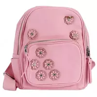 Рюкзак для девочки Феникс+ "Цветы" 29 х 22 х 10 см