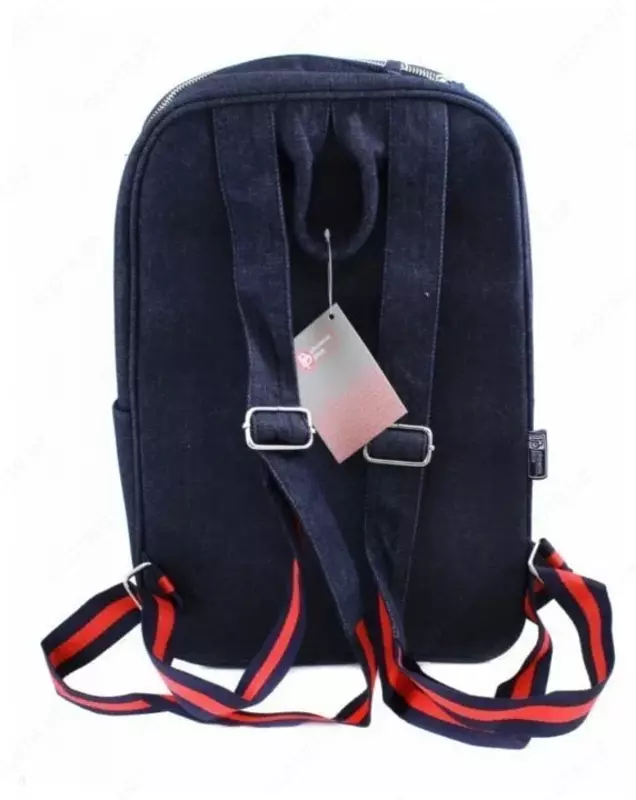 Feniks ryukzak + "Yoshlik jinsi shimlari" 43 x 29 x 15 sm, bitta bo'linma (Art. - 46667) Moviy