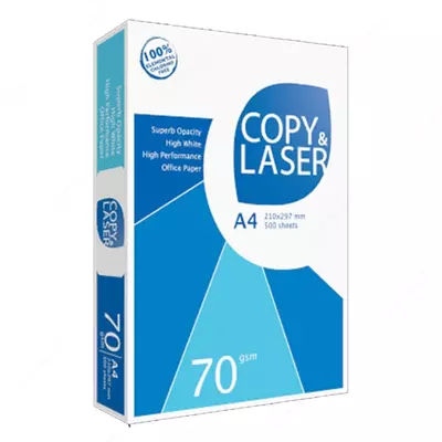 Самоклеящаяся бумага для оргтехники "Copylaser" А4, 100 шт. (Арт. - 1-CL)