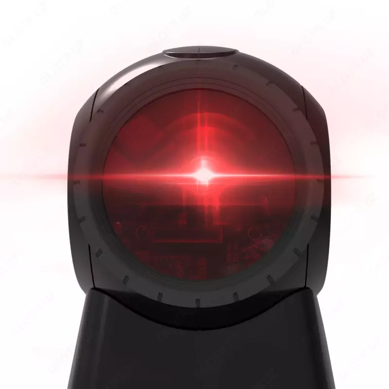 Стационарный Сканер штрих-кодов "Deli" формат 1D (Арт. - 14884) Черный