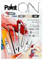 Альбом - Скетчбук Clairefontaine "Paint'ON" А4 (24 листа) Арт. - 975410C