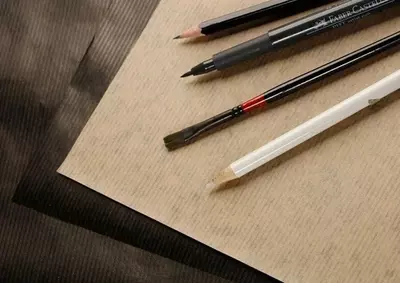 Блокнот - Скетчбук Clairefontaine "Kraft" А4 (50 листов) Арт. - 975815C