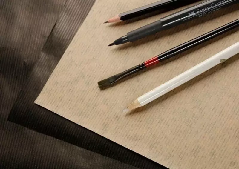 Блокнот - Скетчбук Clairefontaine "Kraft" А4 (50 листов) Арт. - 975815C