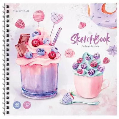 Daftar - Sketchbook ArtSpace "Desert" (40 varaq) Art. - Sharbat40grg_38356