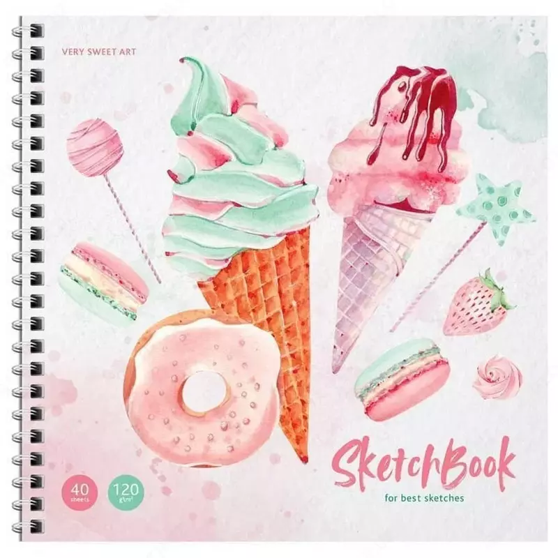 Daftar - Sketchbook ArtSpace "Desert" (40 varaq) Art. - Sharbat40grg_38356
