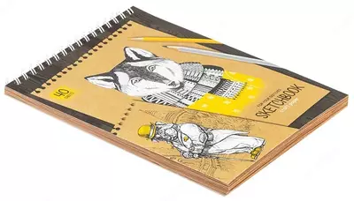 Блокнот - Скетчбук ArtSpace "Craft style" А4 (40 листов) Арт. - СкA440грв_38354