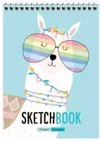 Блокнот - Скетчбук ArtSpace "Cool lama" А5 (60 листов) Арт. - Б5р60грв_22208 - 26 500 сум