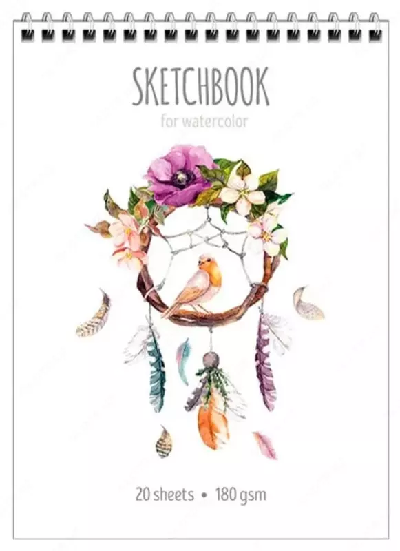 Блокнот - Скетчбук для акварели ArtSpace "My favorite things" А5 (20 листов) Арт. - Б5а20грв_15952