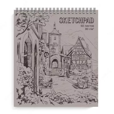 Блокнот - Скетчпад "Феникс+" А6 (60 листов) Арт. - 47269