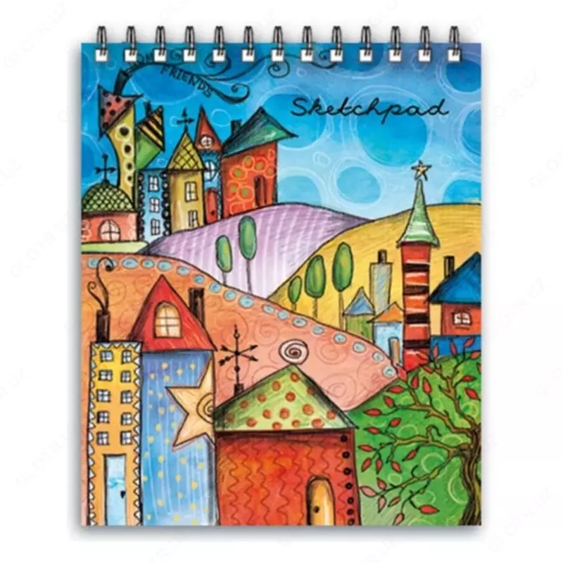 Блокнот - Скетчпад "Феникс+" А6 (60 листов) Арт. - 47269