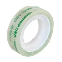 Yopishqoq lenta "Deli" 12 mm x 14 m (Art. - 30011) Shaffof