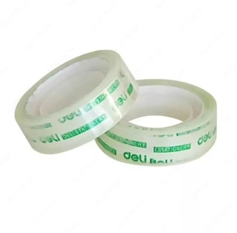 Клейкая лента "Deli" 12 мм х 14 м (Арт. - 30011) Прозрачная