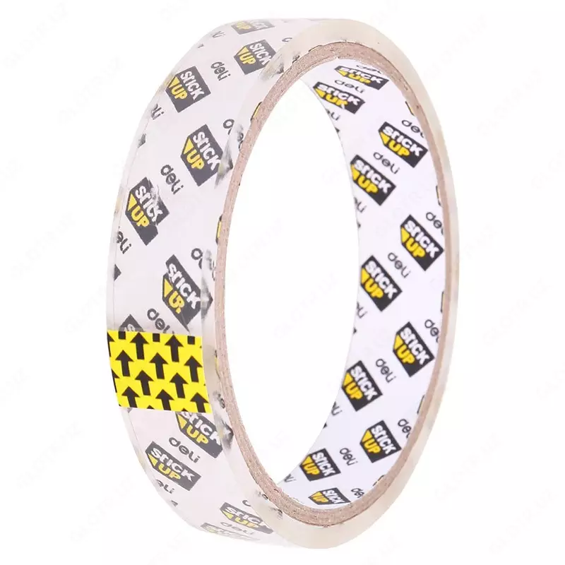 Yopishqoq lenta "Deli Magic" 18 mm x 25 m (Art. - 30938) Shaffof