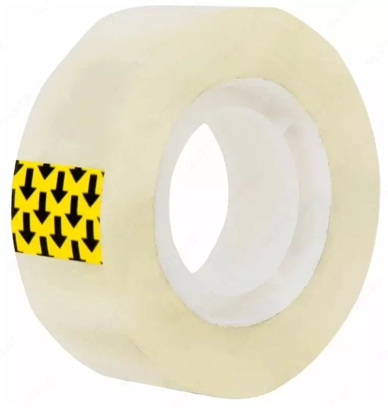 Yopishqoq lenta "Deli Crystal" 18 mm x 33 m (Art. - 30310-EA) Shaffof