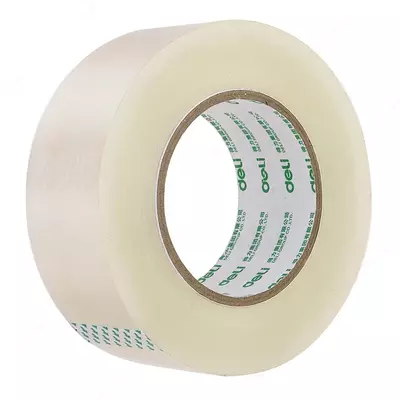 Yopishqoq lenta "Deli" 48 mm x 100 m (Art. - 30205) Shaffof