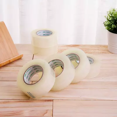 Yopishqoq lenta "Deli" 48 mm x 100 m (Art. - 30205) Shaffof