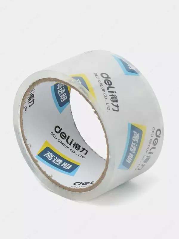 Yopishqoq lenta "Deli" 48 mm x 30 m (Art. - 30200) Shaffof