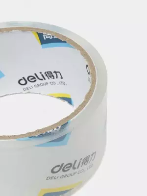 Yopishqoq lenta "Deli" 48 mm x 30 m (Art. - 30200) Shaffof