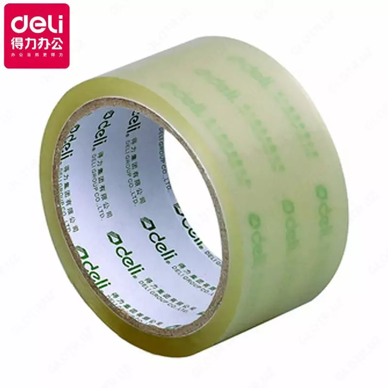 Yopishqoq lenta "Deli" 48 mm x 50 m (Art. - 30202) Shaffof