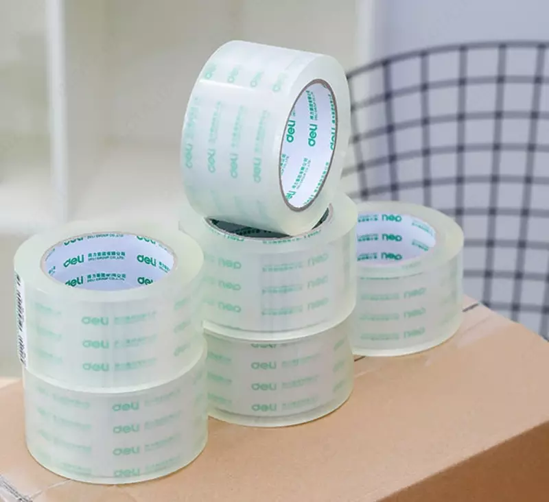 Клейкая лента "Deli" 60 мм х 100 м (Арт. - 30325) Прозрачная