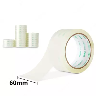 Клейкая лента "Deli" 60 мм х 50 м (Арт. - 30322) Прозрачная