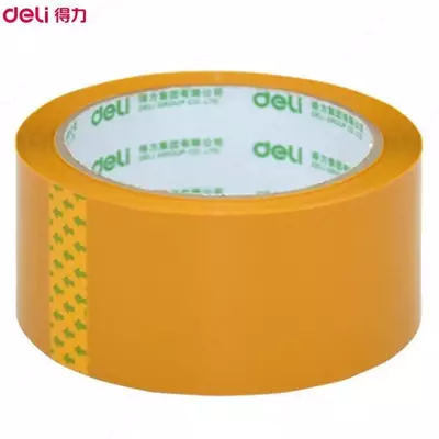 Клейкая лента "Deli" 60 мм х 60 м (Арт. - 30358) Желтая