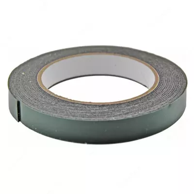 Двухсторонняя Клейкая монтажная лента "Deli" 20 мм х 7 м, 12 шт. (Арт. - 30025) Черная/Зеленая