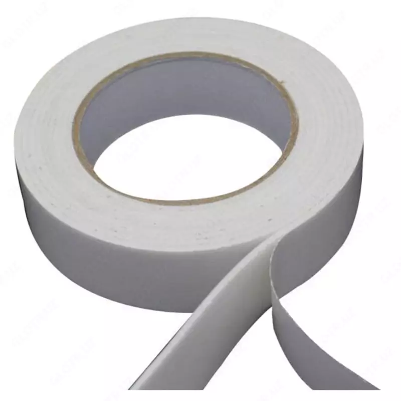 Двухсторонняя Клейкая монтажная лента "Deli" 25 мм х 9 м, 12 шт. (Арт. - 30026) Серая