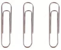 Канцелярские скрепки "Deli" 33 мм