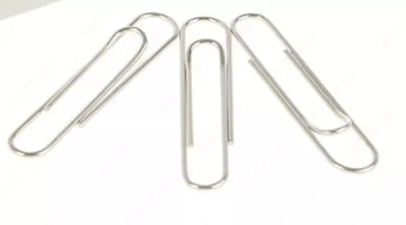 Qog'oz qisqichlari "Deli" 50 mm, metall (100 dona) Art. - 0050