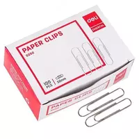 Канцелярские скрепки "Deli" 50 мм