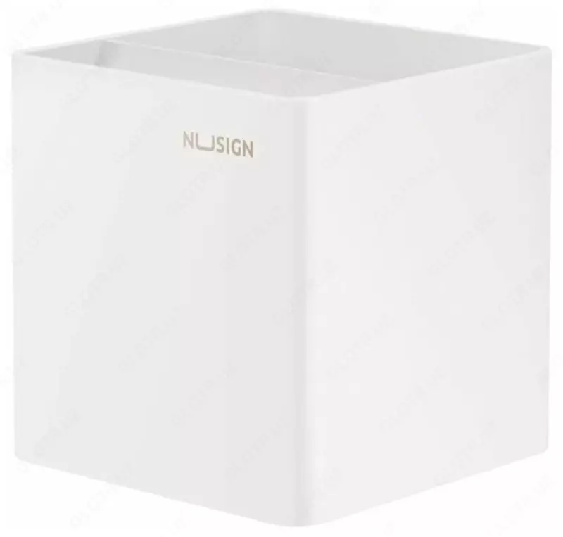 Qalam va qalamlar uchun stend "Deli Nusign" plastmassa (Art. - 011-NS-wt) Oq