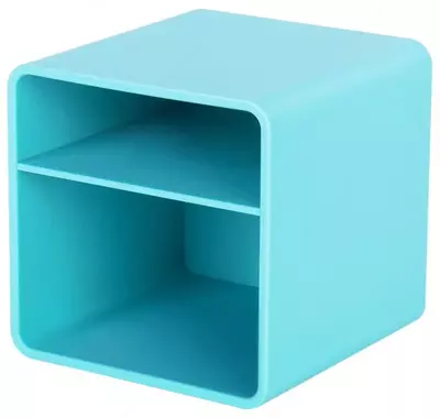 Подставка для ручек и карандашей "Deli Nusign" пластиковая (Арт. - 011-NS-bl) Синяя