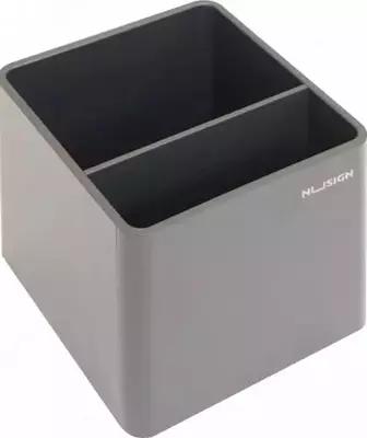 Qalam va qalamlar uchun stend "Deli Nusign" plastmassa (Art. - 011-NS-gr) Kulrang