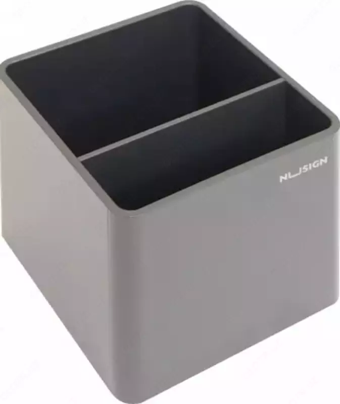 Qalam va qalamlar uchun stend "Deli Nusign" plastmassa (Art. - 011-NS-gr) Kulrang