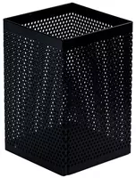 Подставка - стакан для ручек и карандашей "Deli" металлический (Арт. - 908) Черный