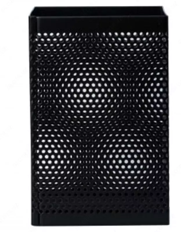 Stend - qalam va qalamlar uchun shisha "Deli" metall (Art. - 908) Qora