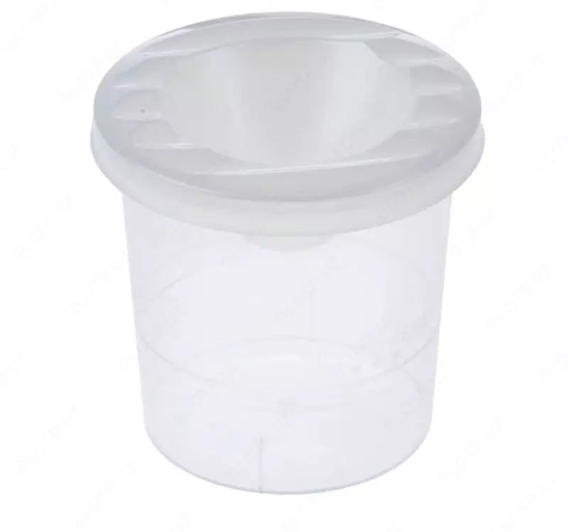 Стакан - непроливайка Стамм "Cristal"пластиковый, одинарный (Арт. - СН100) Прозрачный