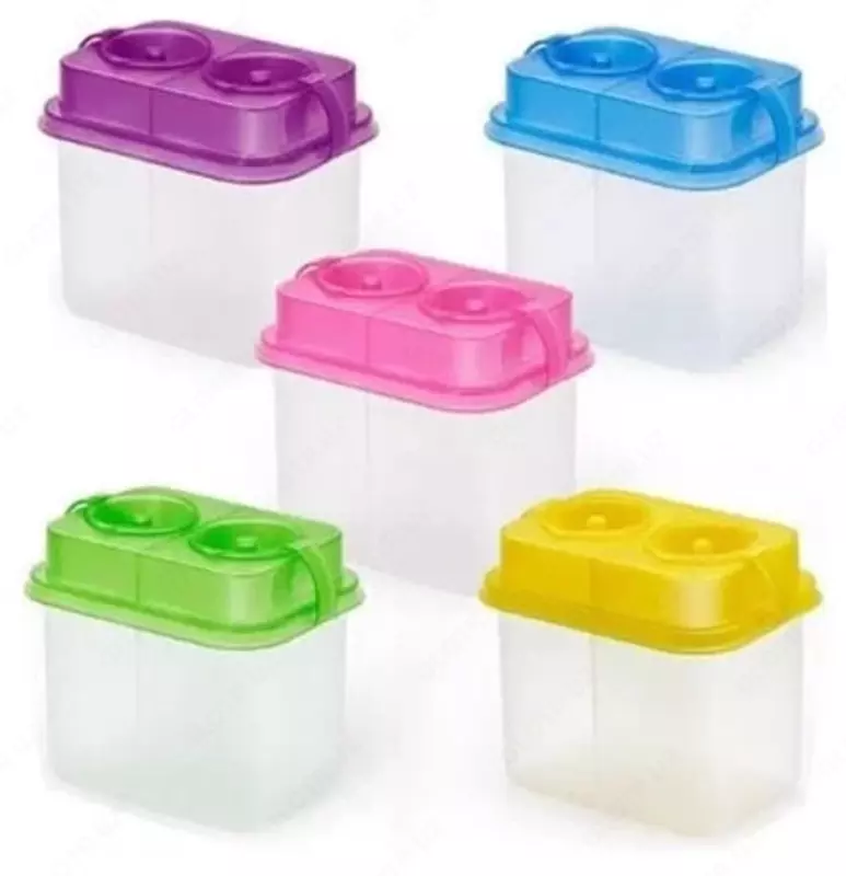 Стакан - непроливайка Стамм "Премиум Primavera" пластиковый, двойной (Арт. - СН458) Ассорти