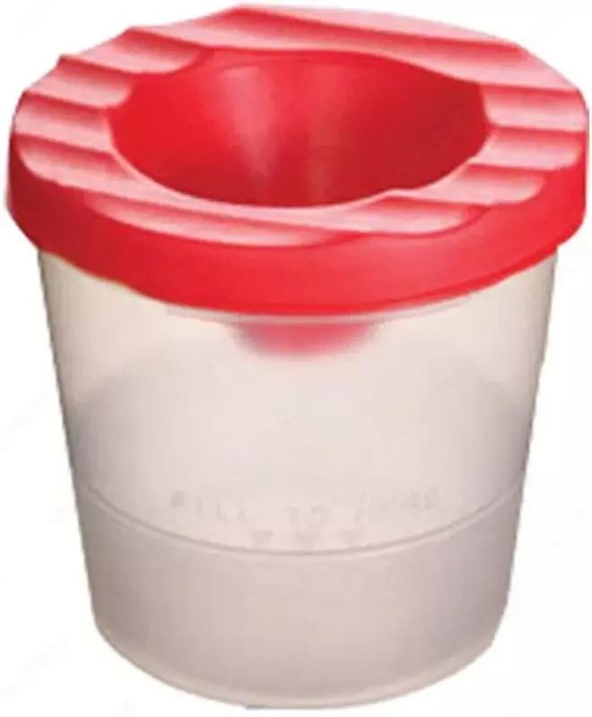 Стакан - непроливайка "Стамм" пластиковый, одинарный (Арт. - СН41) Ассорти