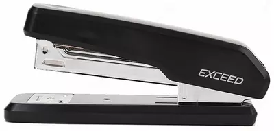 Канцелярский степлер "Deli Exceed" № 24/6, 25 листов (Арт. - 0300-bk) Черный