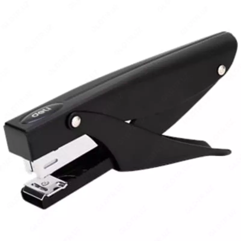 Kantselyariya buyumlari stapler-pleyeri "Deli" № 24/6, 25 varaq (Art. - 0346bk) Qora