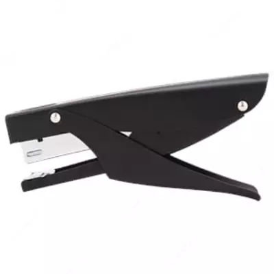 Kantselyariya buyumlari stapler-pleyeri "Deli" № 24/6, 25 varaq (Art. - 0346bk) Qora