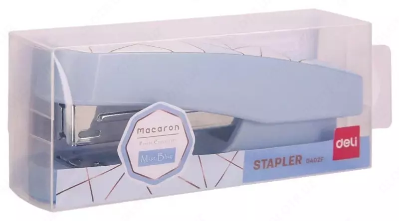 Канцелярский степлер "Deli Macaron" № 24/6, 25 листов (Арт. - 0402F) Ассорти