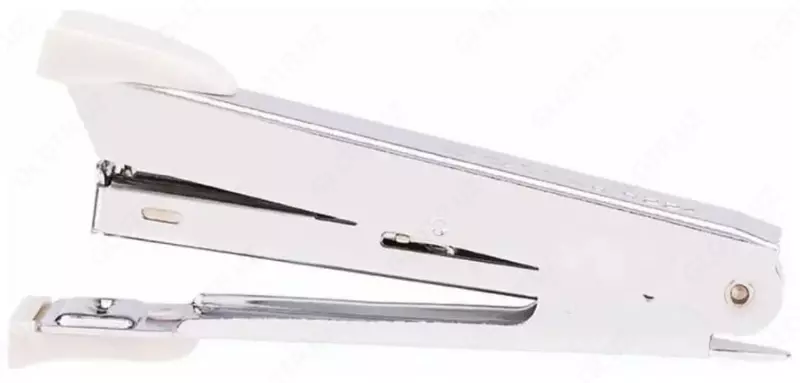 Канцелярский мини-степлер "Deli" №10, 15 листов (Арт. - 0224) Ассорти