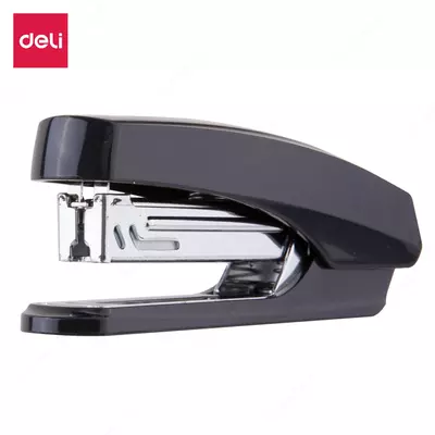 Канцелярский мини-степлер "Deli" № 10, 15 листов (Арт. - 0238) Ассорти