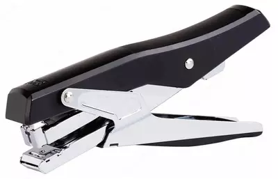 Канцелярский степлер-плаер "Deli" № 24/6, 25 листов (Арт. - 0329) Ассорти